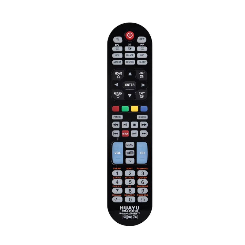 TV Remote Control - Universal - RM-L1107XP - 011076