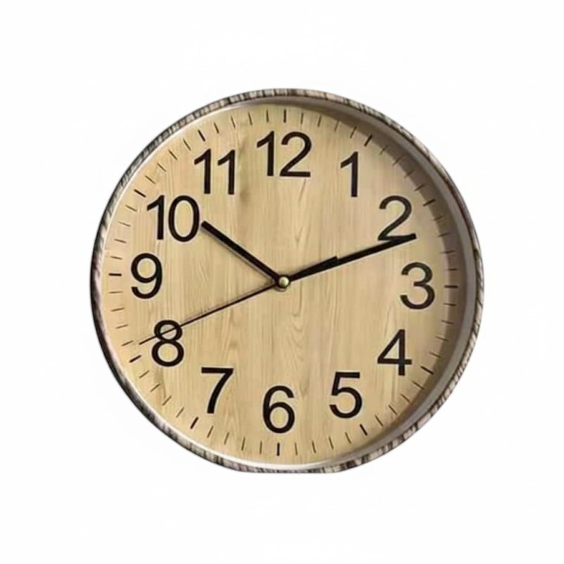 Wall clock - 250mm - 025048 - Beige