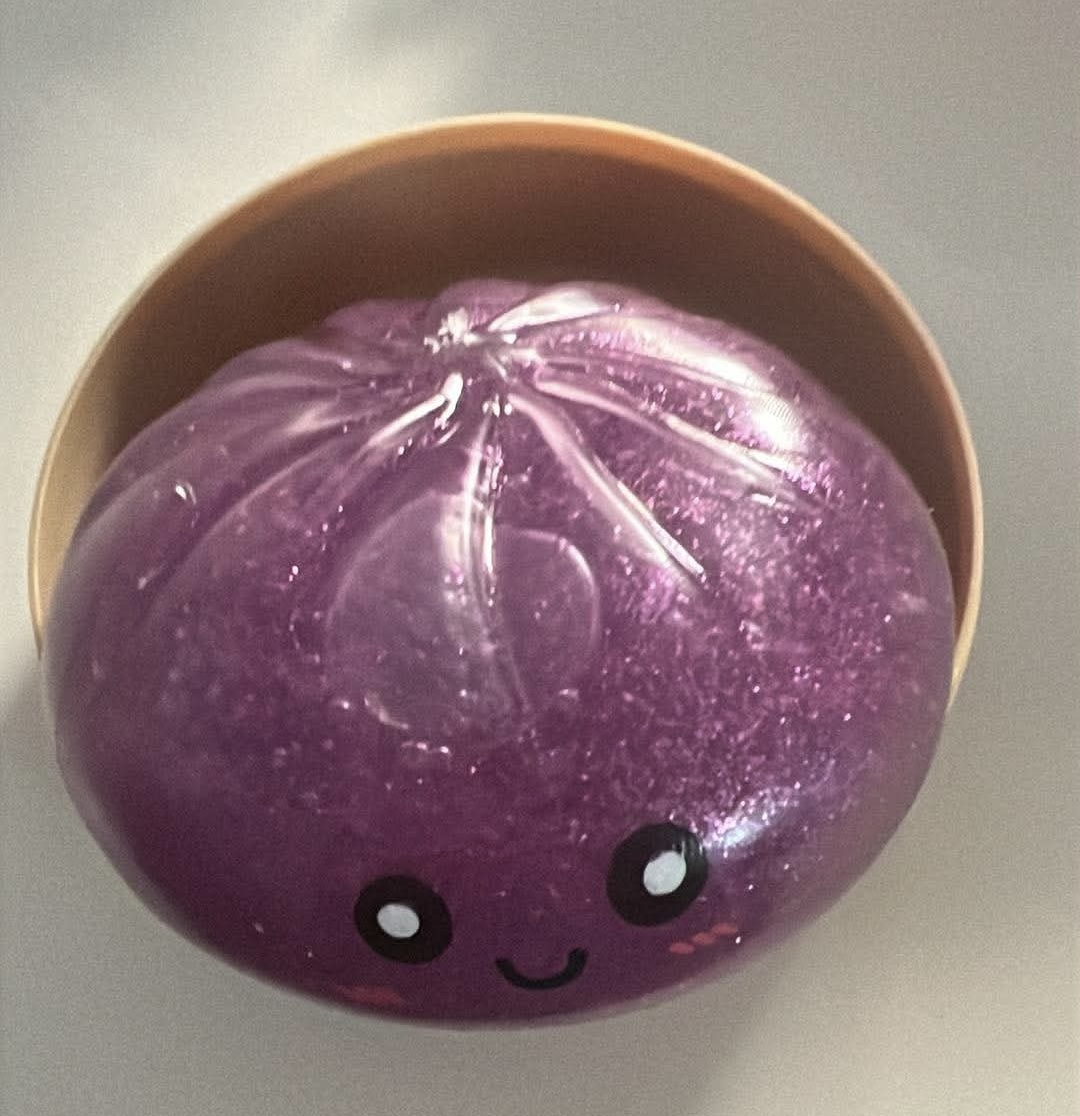Squishy dumpling Glitter 8.5 cm