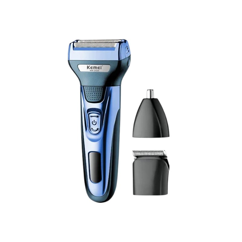 Shaver - Trimmer - KM-1429 - Kemei - Blue