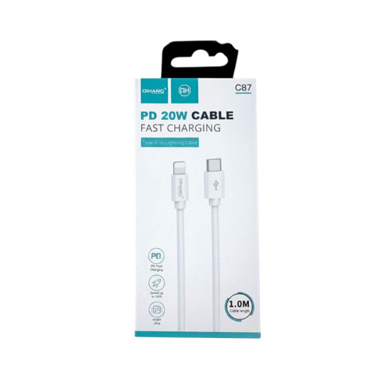 Lightning to Type-C cable - 20W - 1m - C87 - 872402_20W