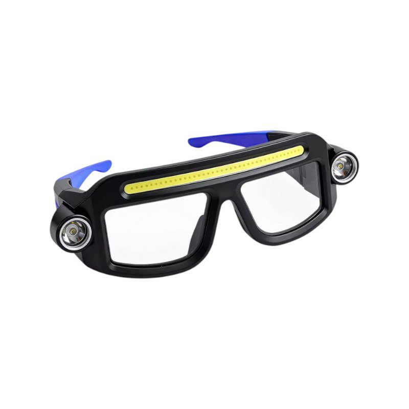 Protective work glasses with LED lens - 5862 - 051208