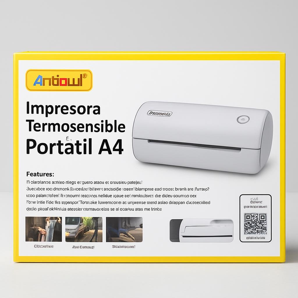 Portable Thermal Printer A4