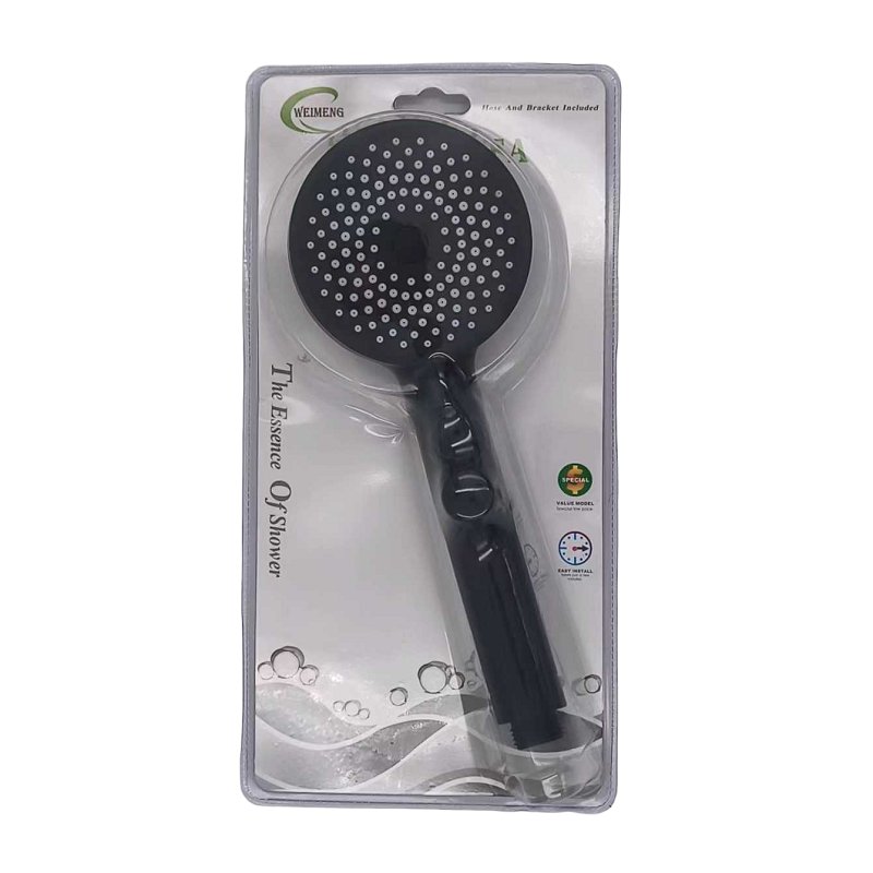 Τηλέφωνο ντους με επιλογές πίεσης - Black - 088003