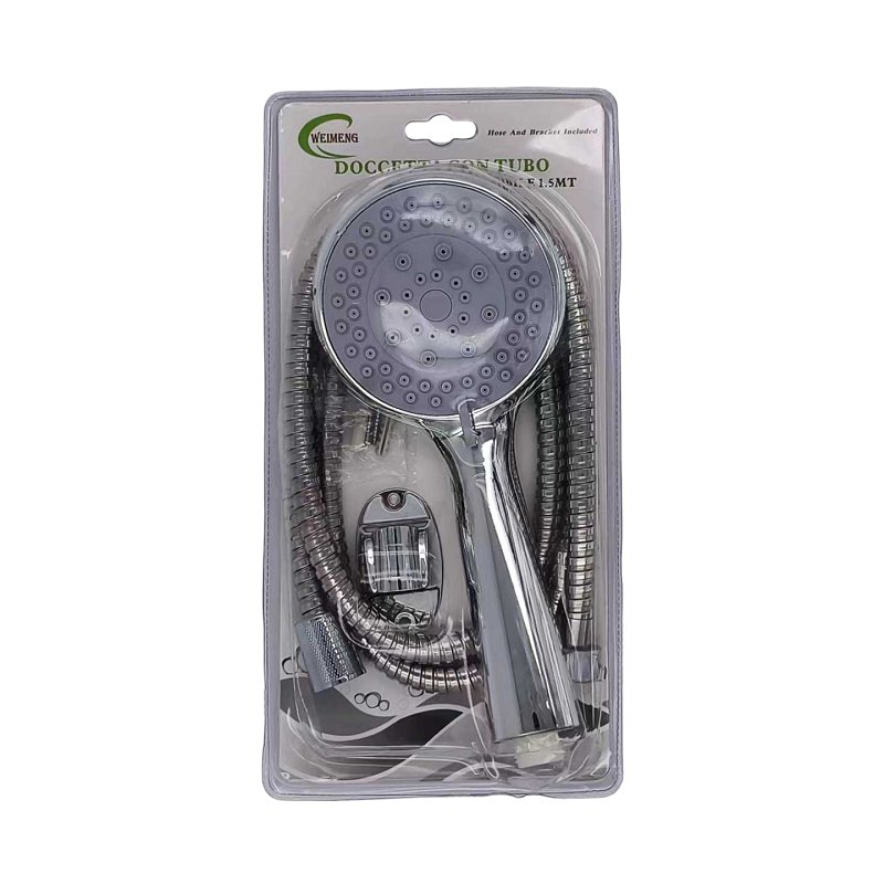 Душевой телефон со спиралью и вариантами давления - 1.5м - 088061