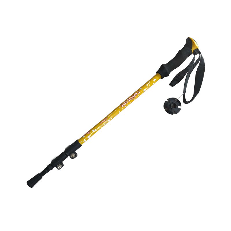 Telescopic trekking pole - Baton - 112005 - Yellow