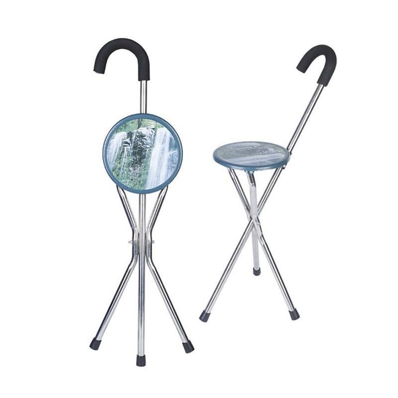 Walking stick with stool - 112074
