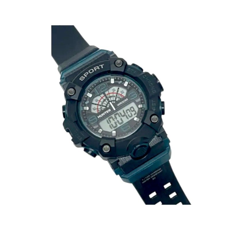 Digital wristwatch - D6826 - Dash - 115166 - Blue Petrol
