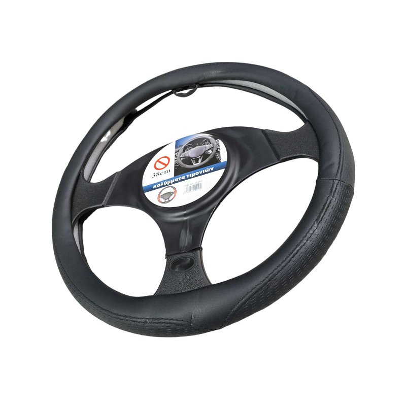 Car steering wheel cover - XY-053 - 122490 - Black