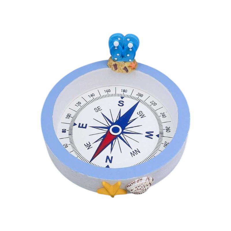 Декоративная сувенирная пепельница Компас - Набор из 2 штук - LY2647 - 125542