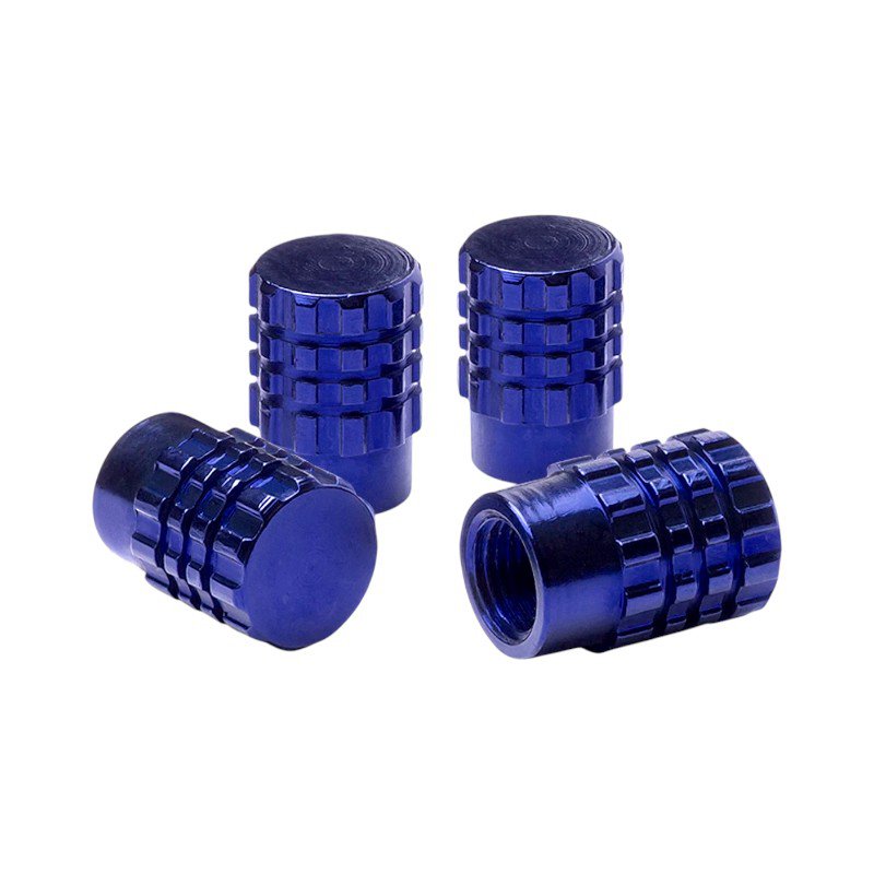 Car tire valve cap - R-Z17114-4U - 140531 - Blue
