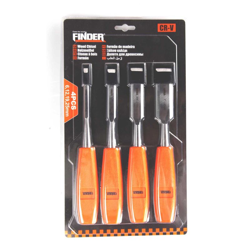 Wood chisel set - 4pcs - Finder - 196039