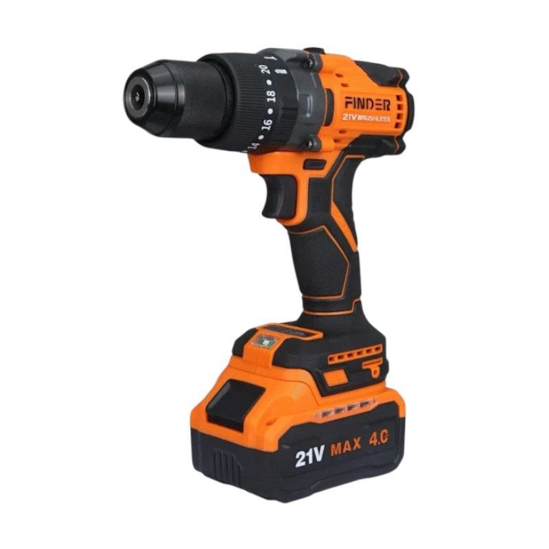 Rechargeable impact drill driver - 21V/13mm/60Nm - Finder - 198334