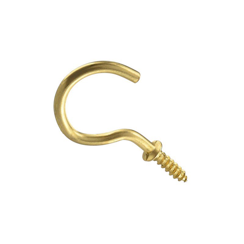 Screw hooks - 1-1/4" - Set of 12 packs of 10 pieces - 201017