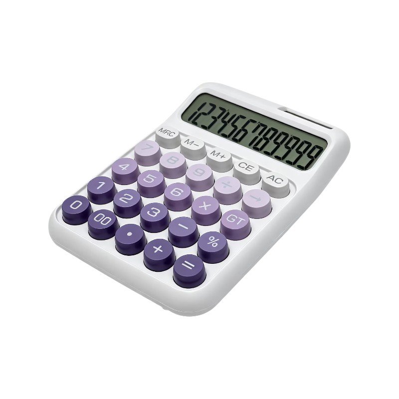 Digital calculator - DS-3001 - 205099 - Purple