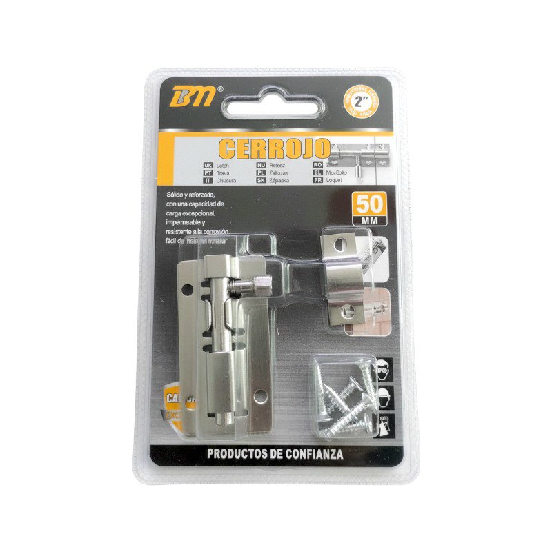 Door latch - 50mm - Set of 12 pieces - 205848