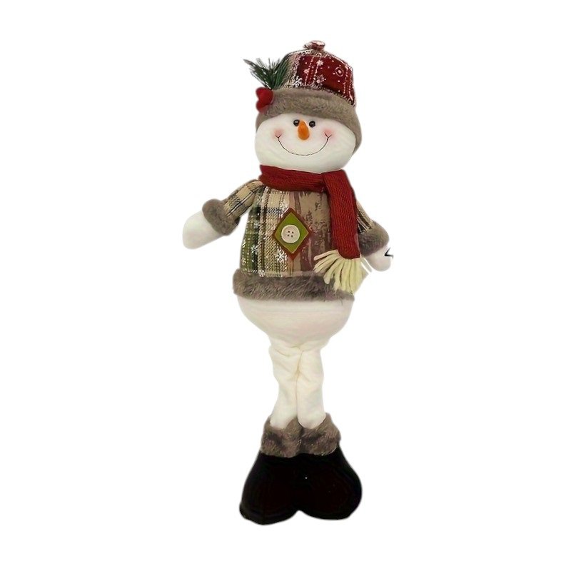 Christmas plush doll with foldable legs - 45cm - 212207