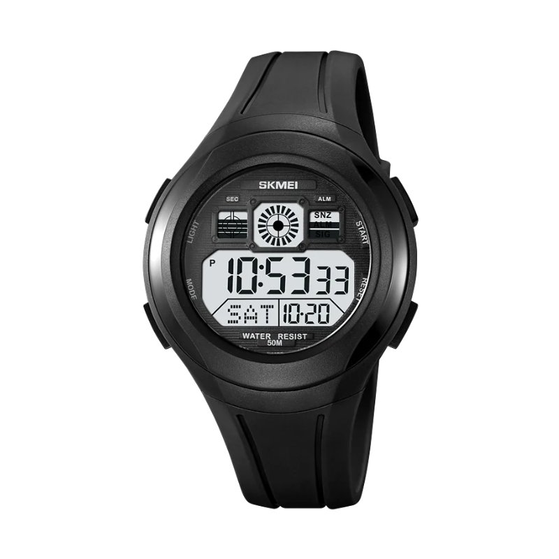 Ψηφιακό ρολόι χειρός - Skmei - 2104 - Black/White