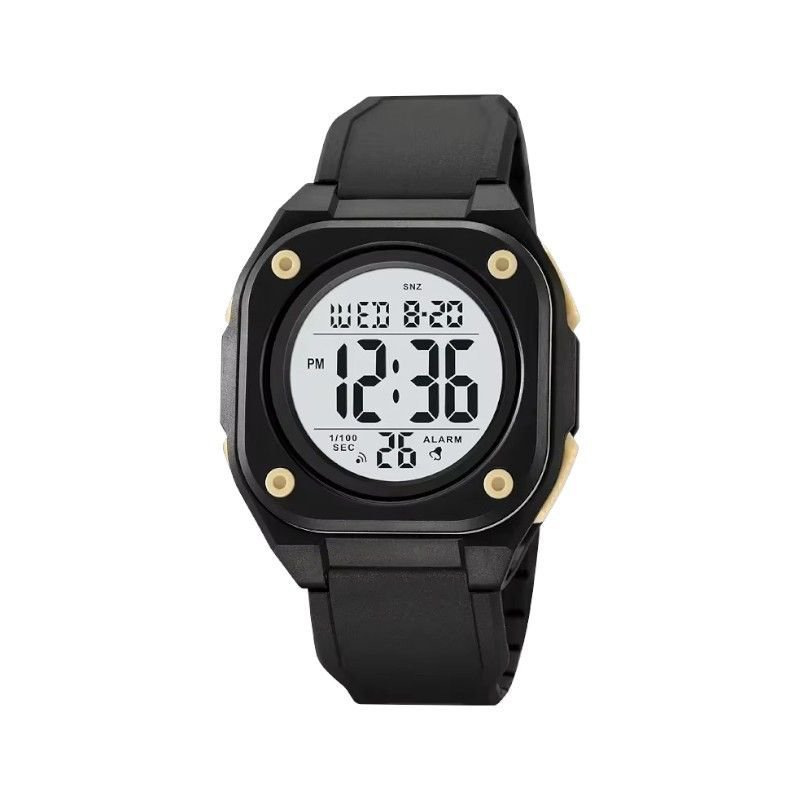 Цифровые наручные часы – Skmei - 2160 - Черный/Бежевый