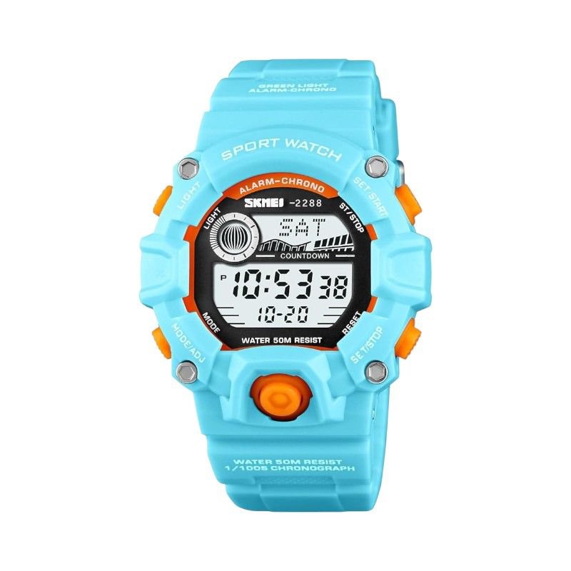 Digital wristwatch - Skmei - 2288 - Light Blue