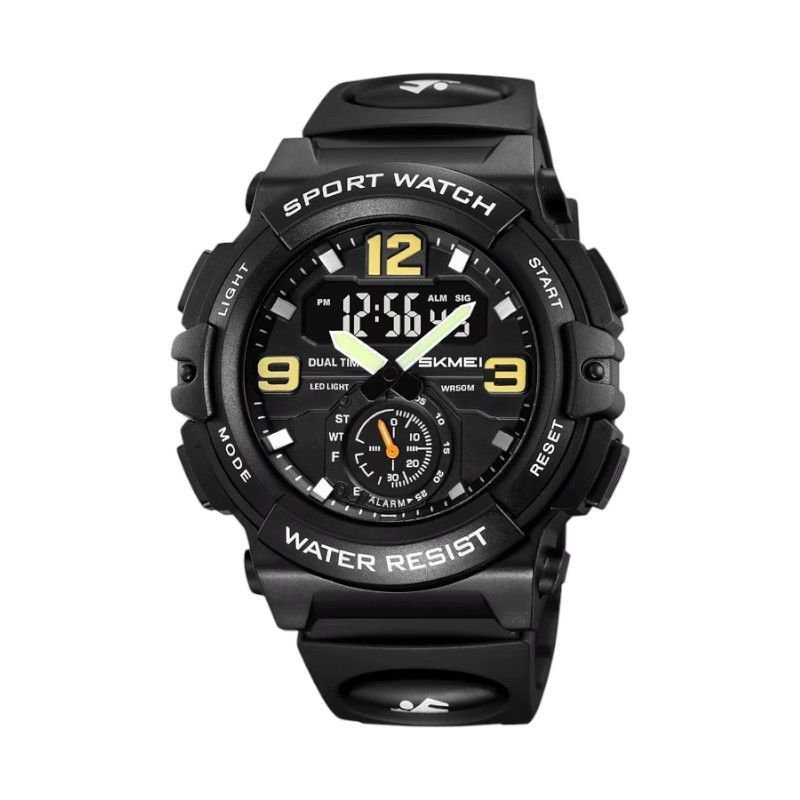 Digital/analog wristwatch - Skmei - 2341 - Black
