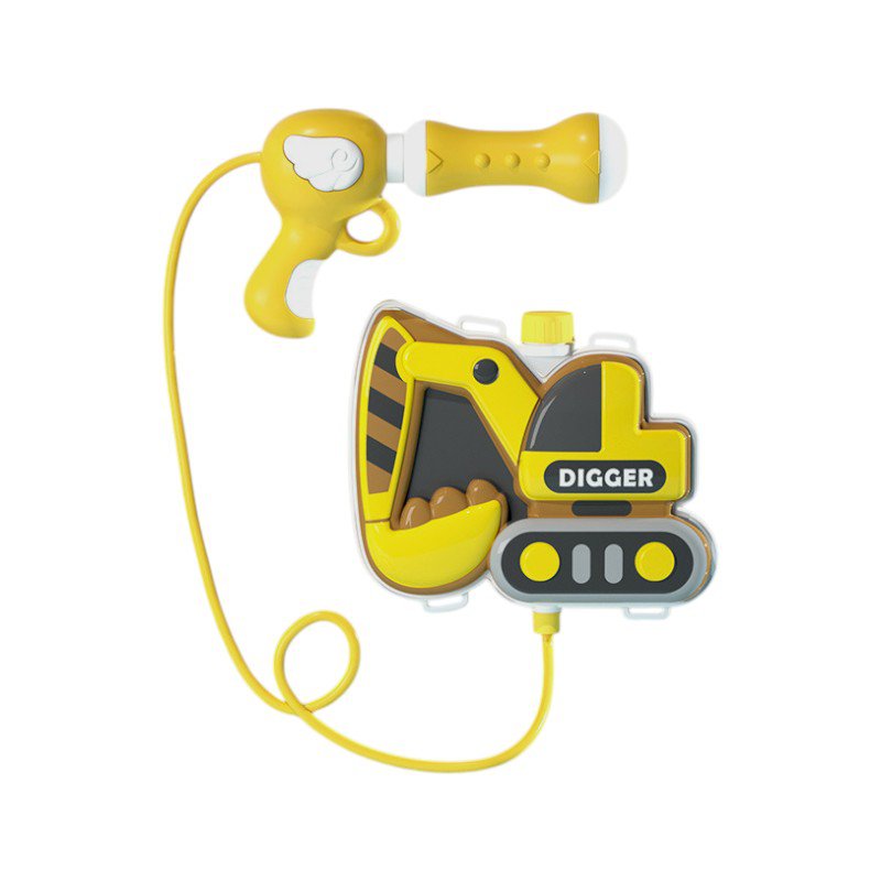 Water gun with backpack tank - Digger - 9896 - 232332
