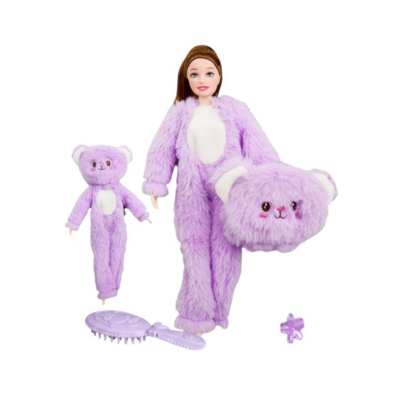 Doll with teddy bear costume - SK035 - 232464