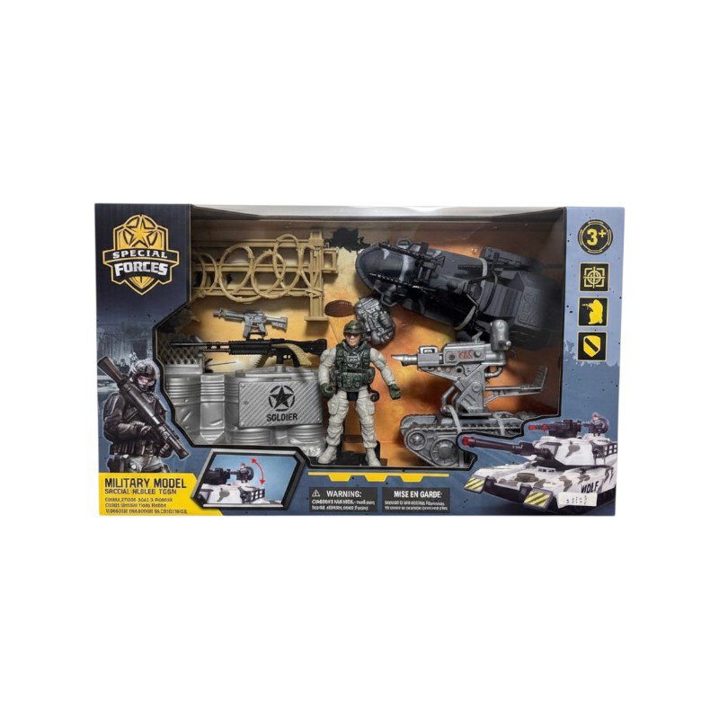 Set of war vehicles with accessories - 23139 - 232618