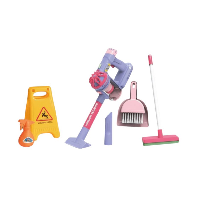 Children's electronic hand vacuum cleaner with cleaning accessories - 096-58B - 232667