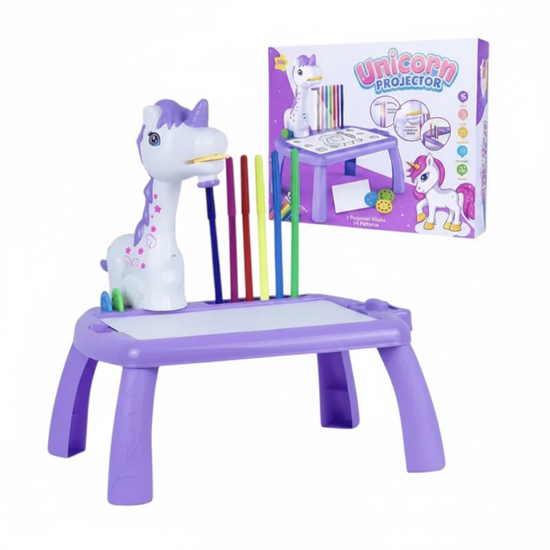 Painting projector Unicorn - 222-9 - 233037 - Purple