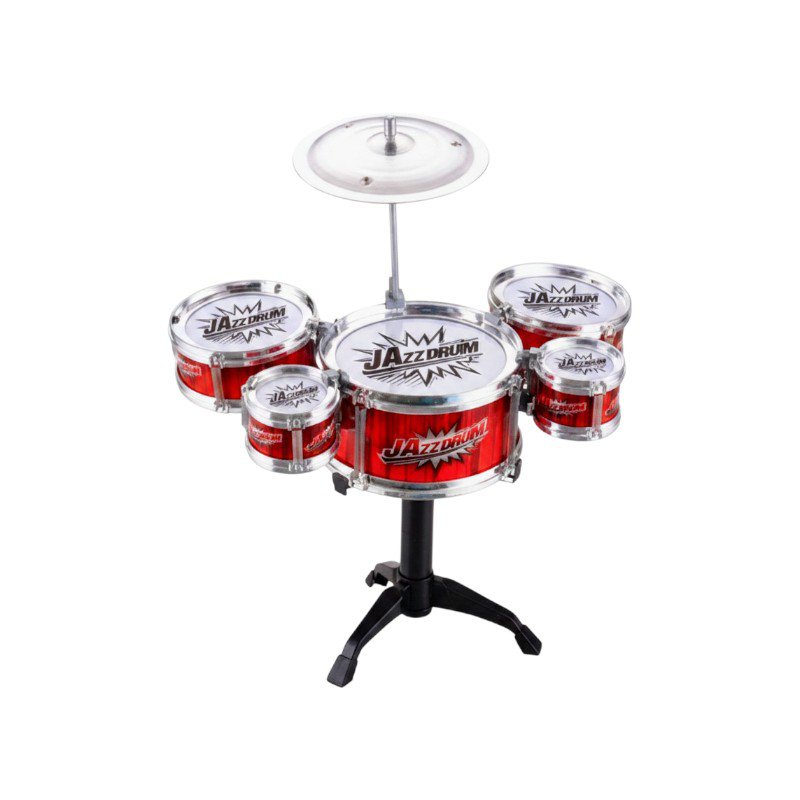 Children's Drum Set - 6684 - 233051 - Red