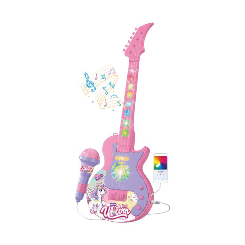 Children's electronic guitar with microphone - 53510 - 233057