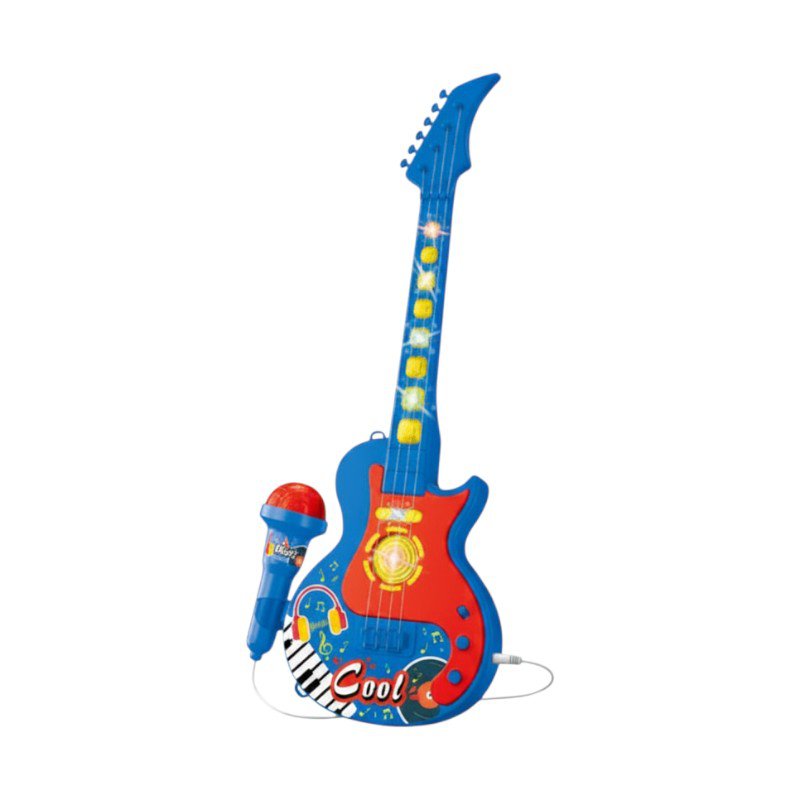 Children's electronic guitar with microphone - 53502 - 233059