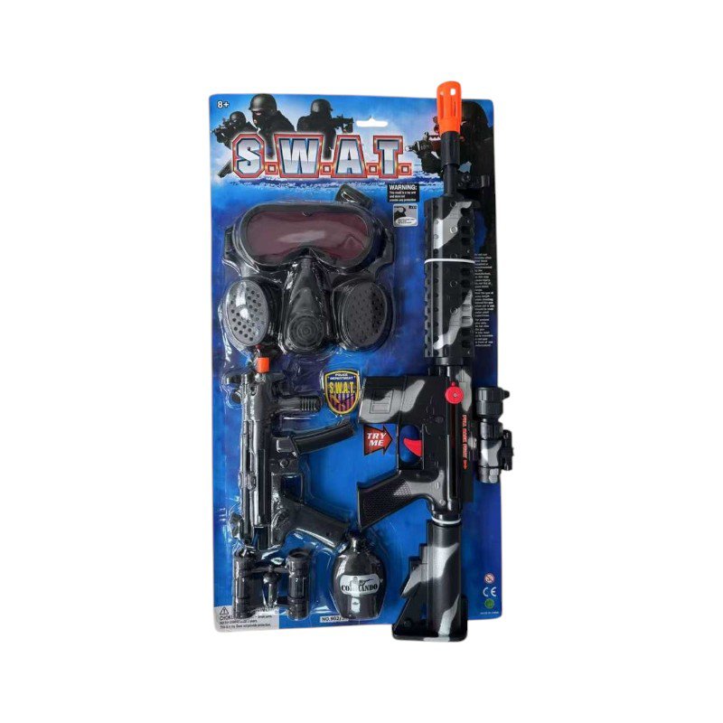 Police set with gun & accessories - 902-5S - 233129