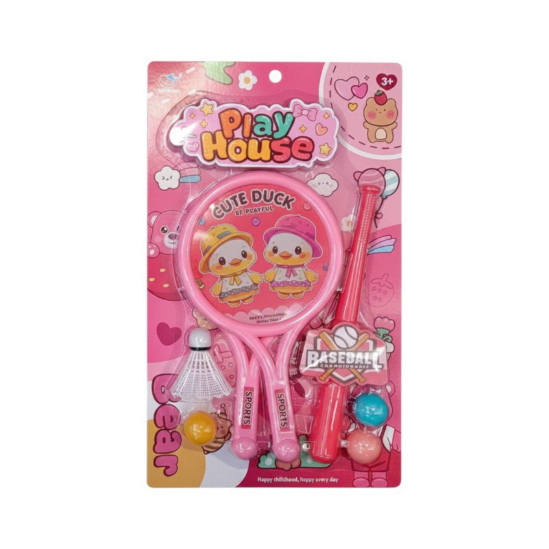Children's Tennis & Baseball Set - A380-387 - 233162