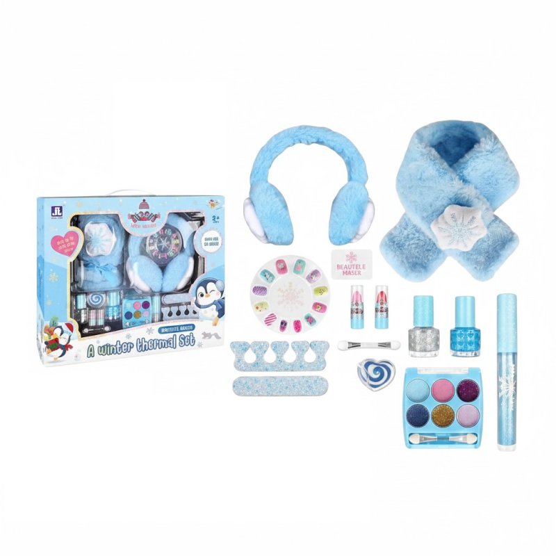Children's beauty set with furry accessories - ZR-19ADIY - 233186
