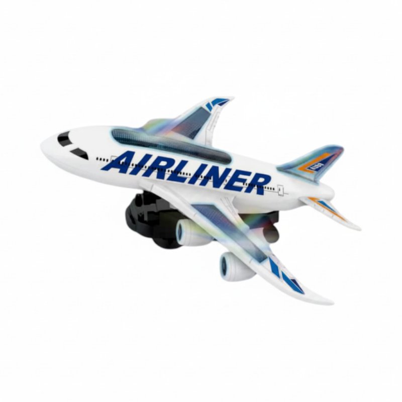 Electronic airplane with movement & sound - LX183 - 233302