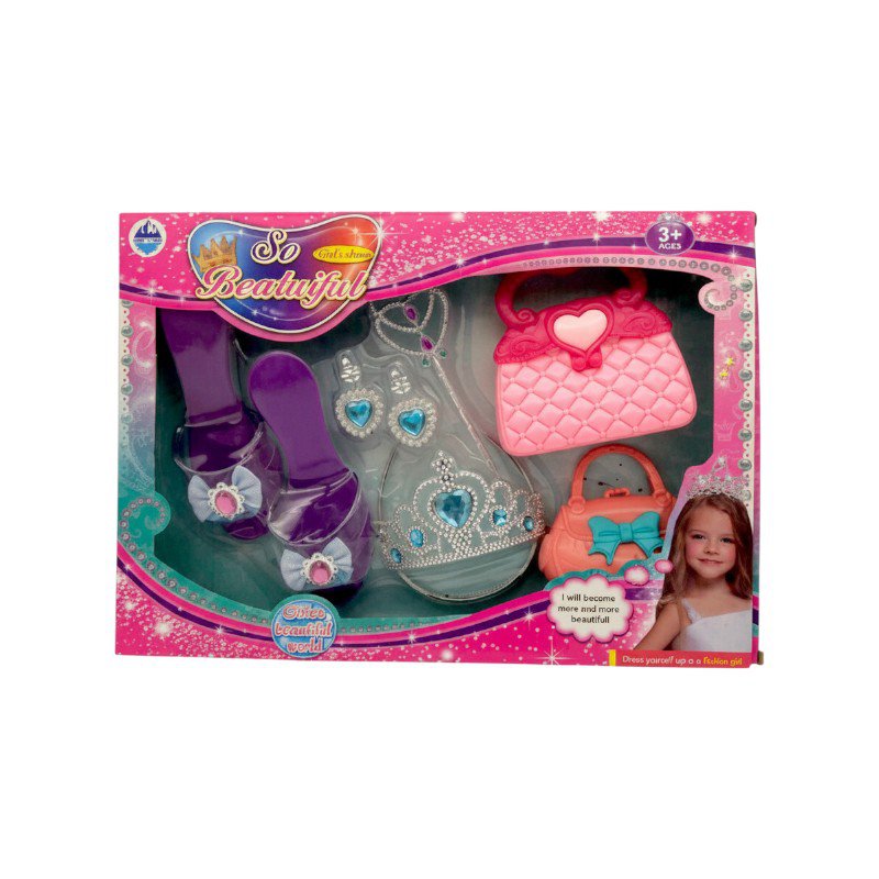 Princess accessory set with sandals - 668H4-3 - 233322