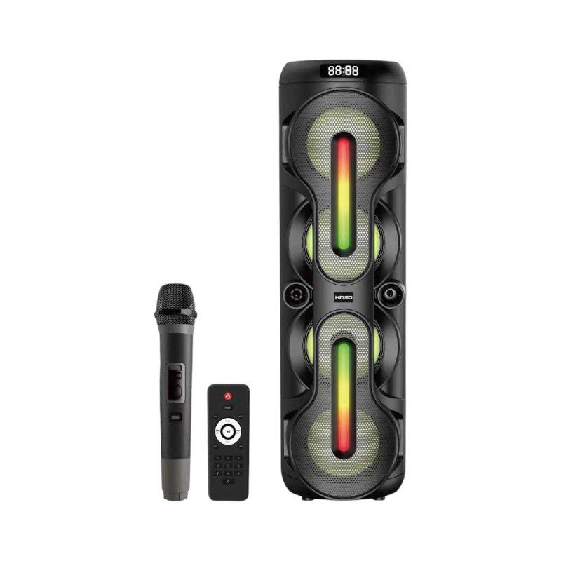 Portable subwoofer speaker with microphone Karaoke - QS-8401 - 260431