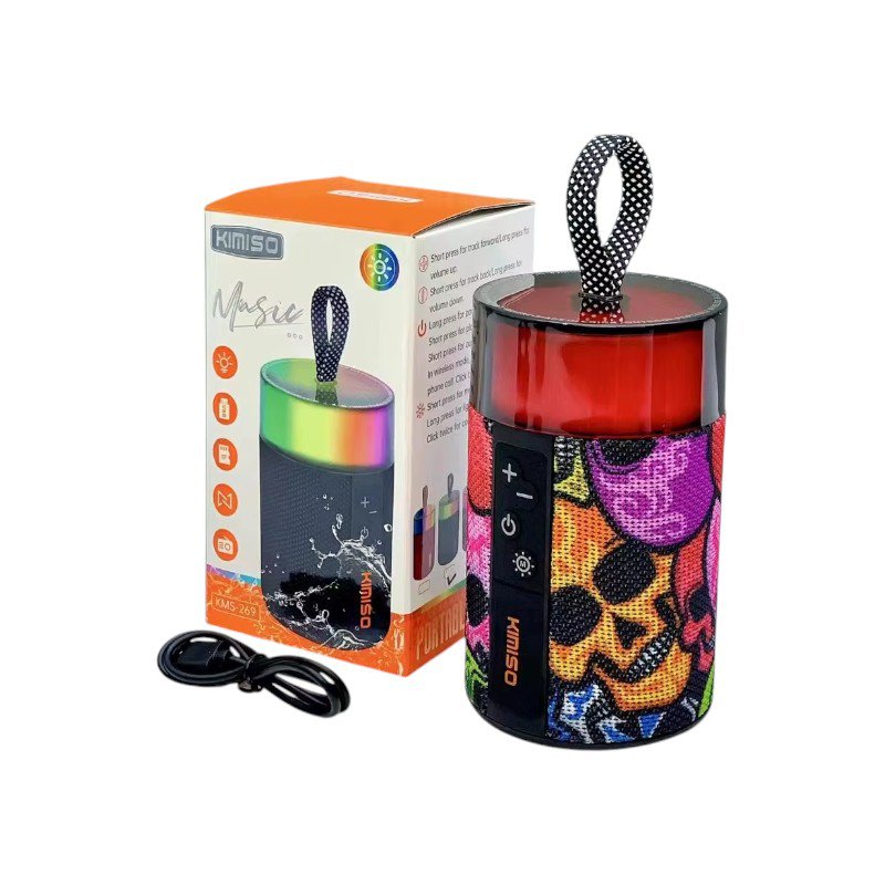 Wireless Bluetooth speaker - KMS-269 - 260820 - Colorful