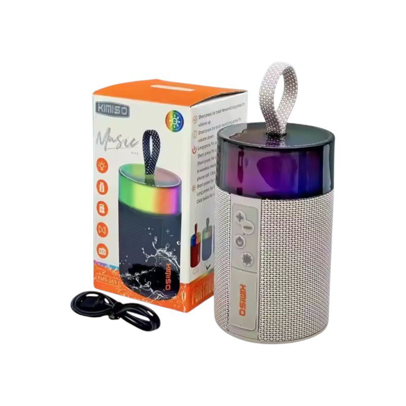 Wireless Bluetooth speaker - KMS-269 - 260820 - Grey