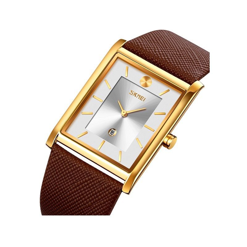 Analog wristwatch – Skmei - 9256 - Brown/Gold