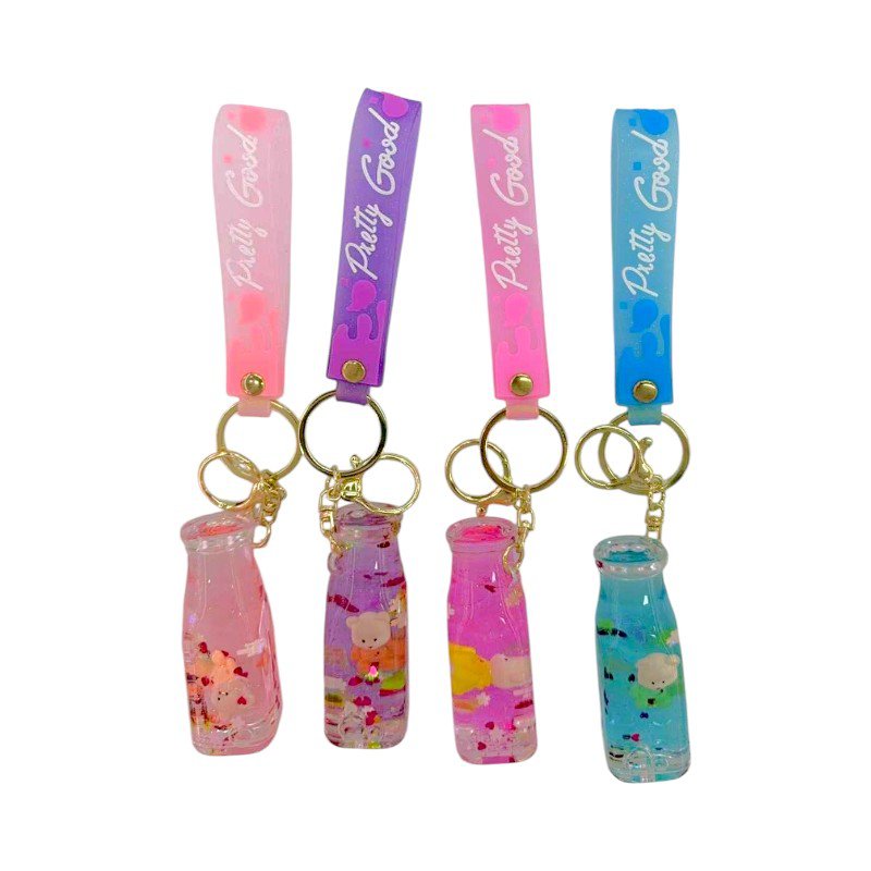 Children's keychain Water bottle with strap - Set of 12 pieces - 294037