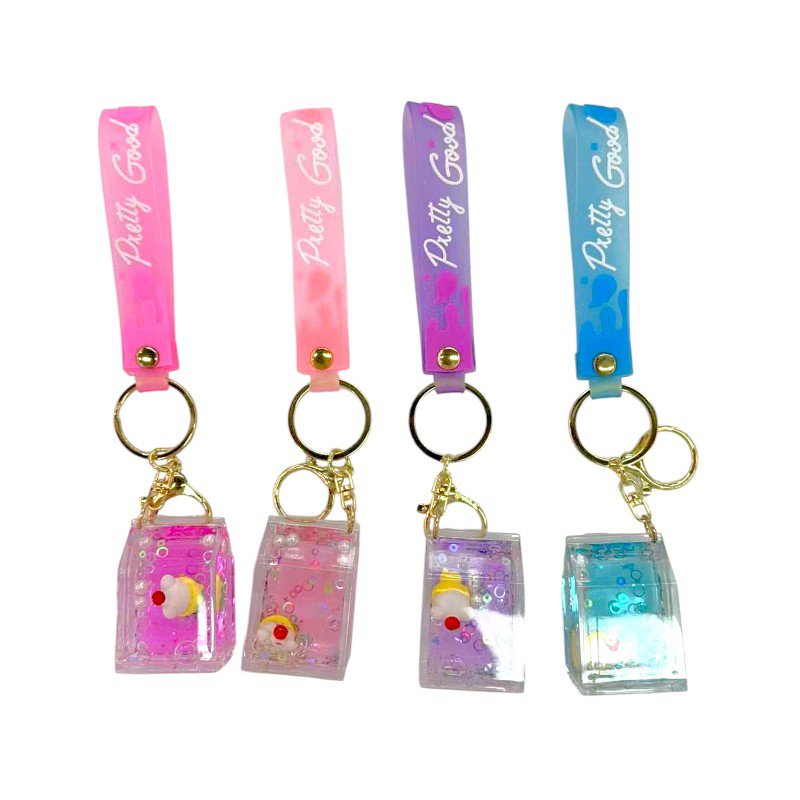 Children's water keychain with strap - Set of 12 pieces - 294044