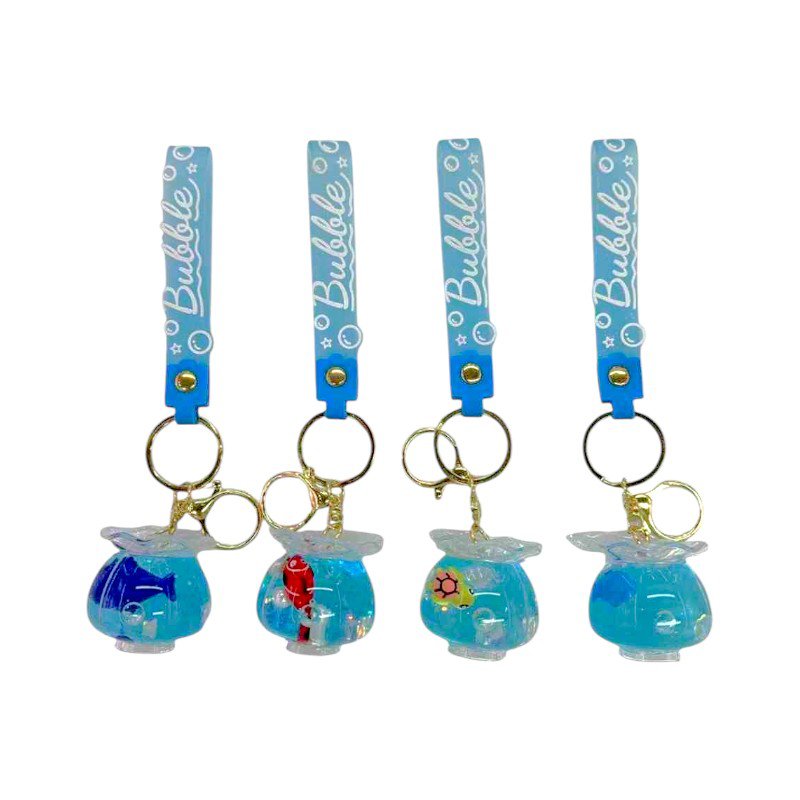 Children's keychain Aquarium with strap - Set of 12 pieces - 294112