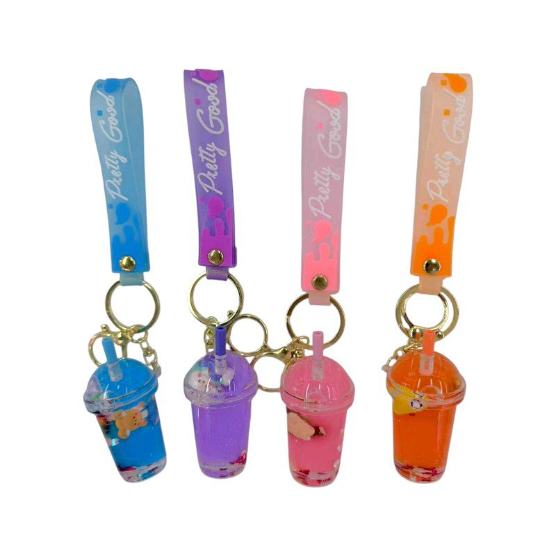 Children's keychain with strap - Milkshake - Set of 12 pieces - 294136