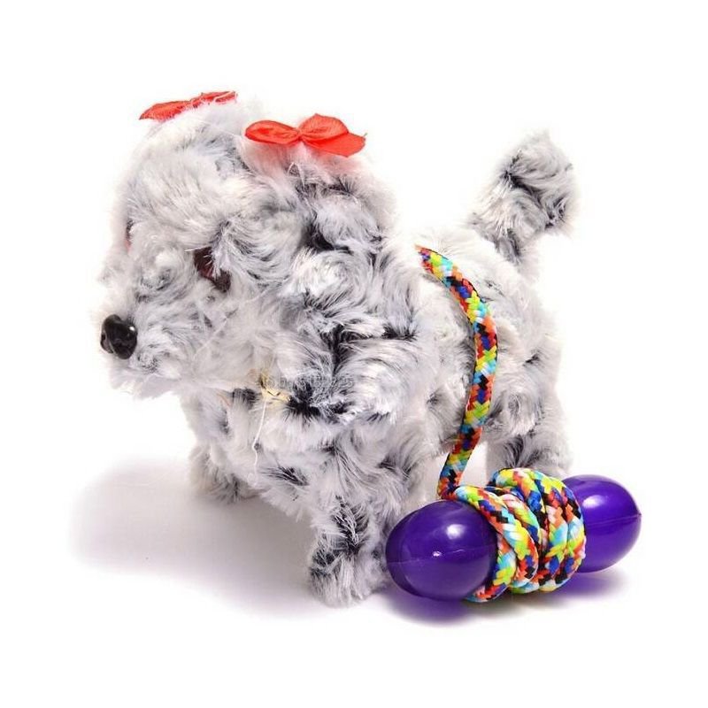 Stuffed dog with movement and sound - YQ-22 - 303796