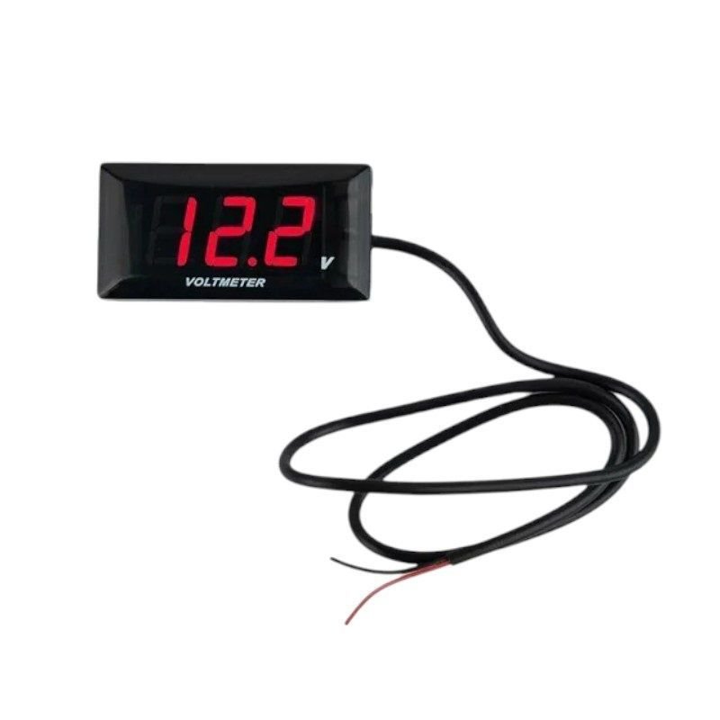 Motorcycle Voltmeter - 3212102/150 - 310554 - Red