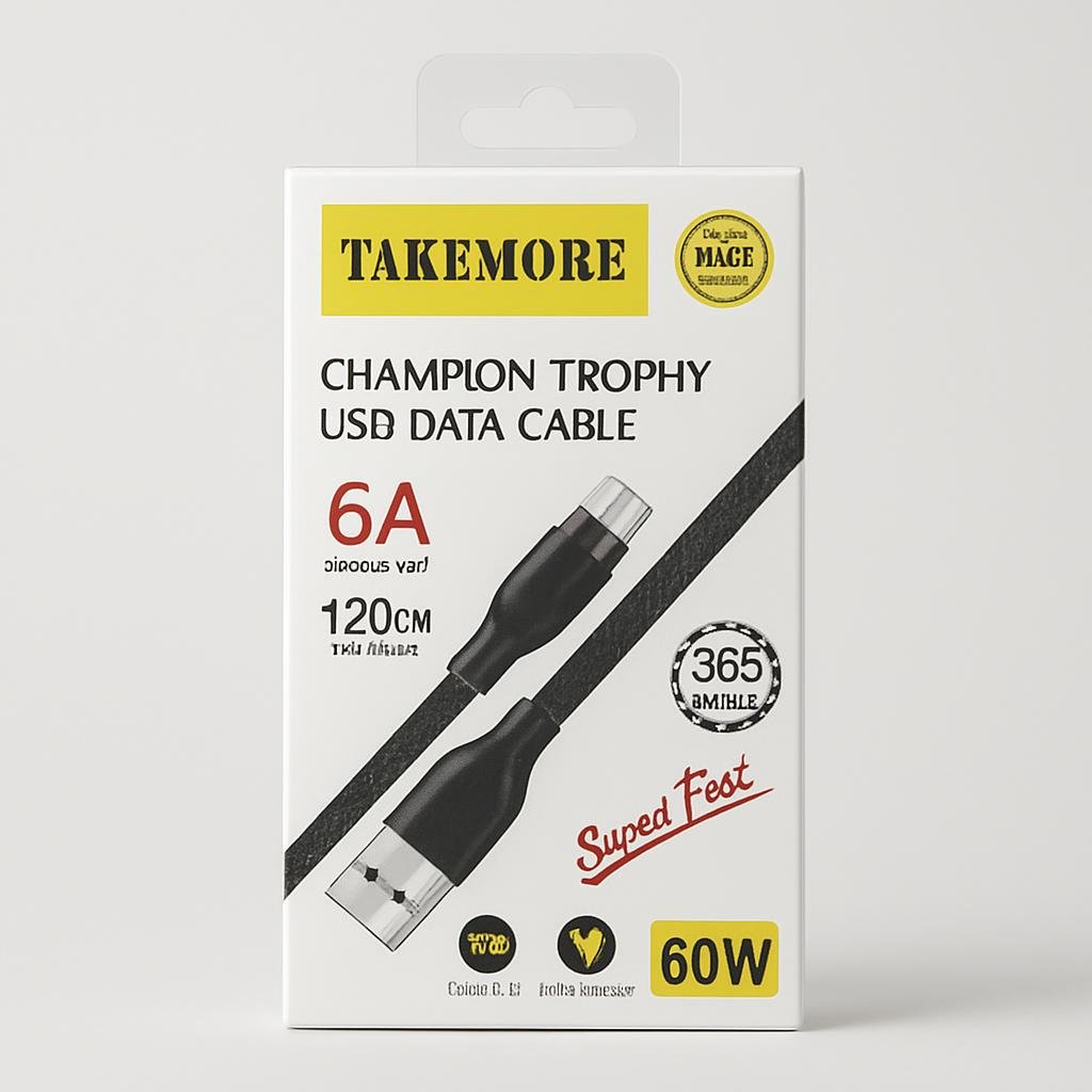 TAKEMORE CHAMPION TROPHY USB Καλώδιο Δεδομένων