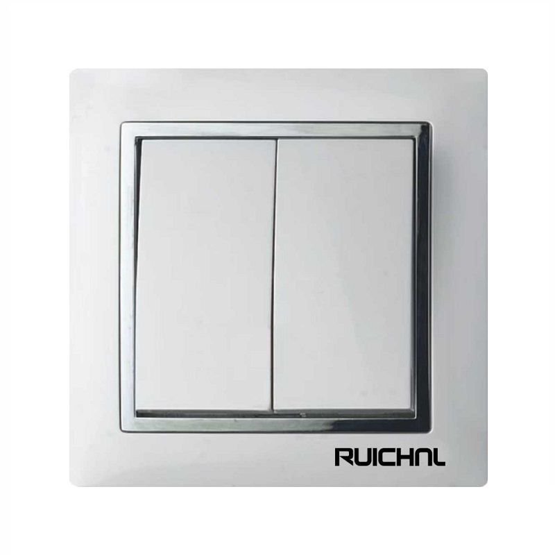 Recessed wall switch - Double control - RC3632 - 363204